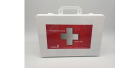 Trousse de premiers secours pour le véhicule plastique conforme (norme  CAN/CSA Z1220-17)